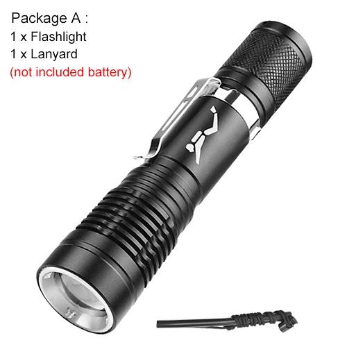 Asafee 300Lm P20 Led Diving Torch D135 Use18650 Battery Fixed Focus Can Be Within 10 Meters Compact And Portable Flashlight Ipx8 Waterproof