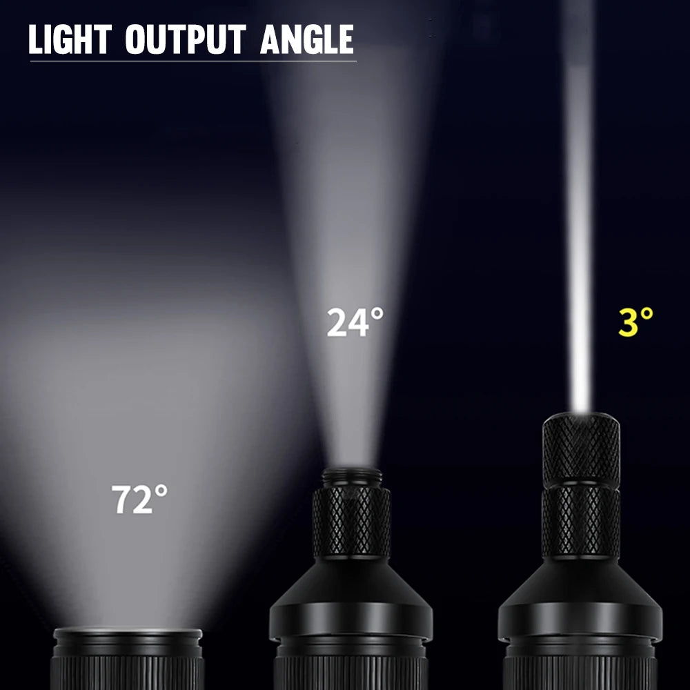 Asafee T21 SST40 2000LM Super Bright Diving Flashlight Photography Torch Portable Dive Spotlight 80m Depth Rechargeable